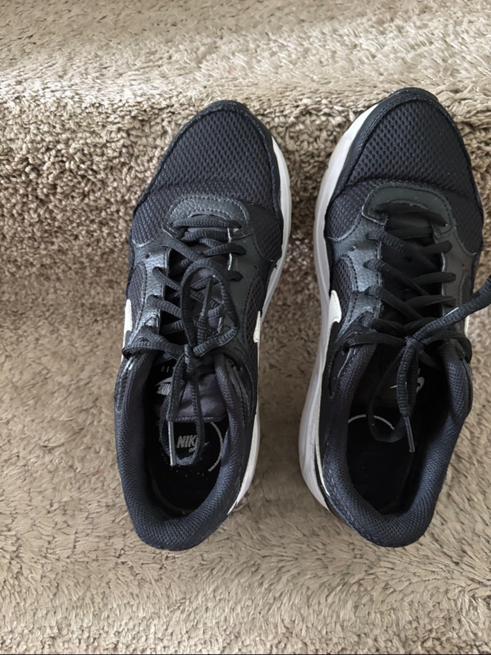 Nike Black and White Women’s Athletic sneakers.